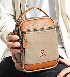 MEGA POLO Kanvas Erkek Çantası