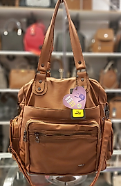 Bayan Yıkama Deri Kol Çantası