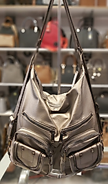 Bayan Yıkama Deri Kol ve Sırt Çantası