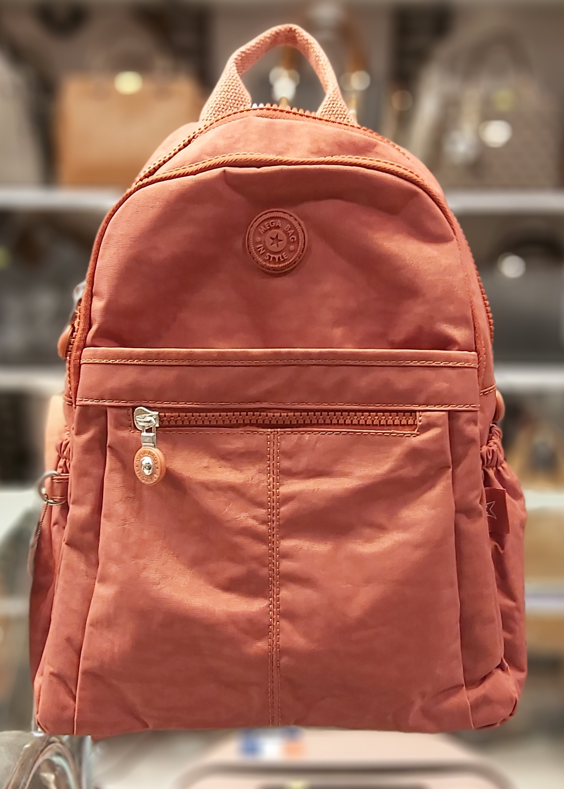 Bayan Krinkıl Kumaş Sırt Çantası