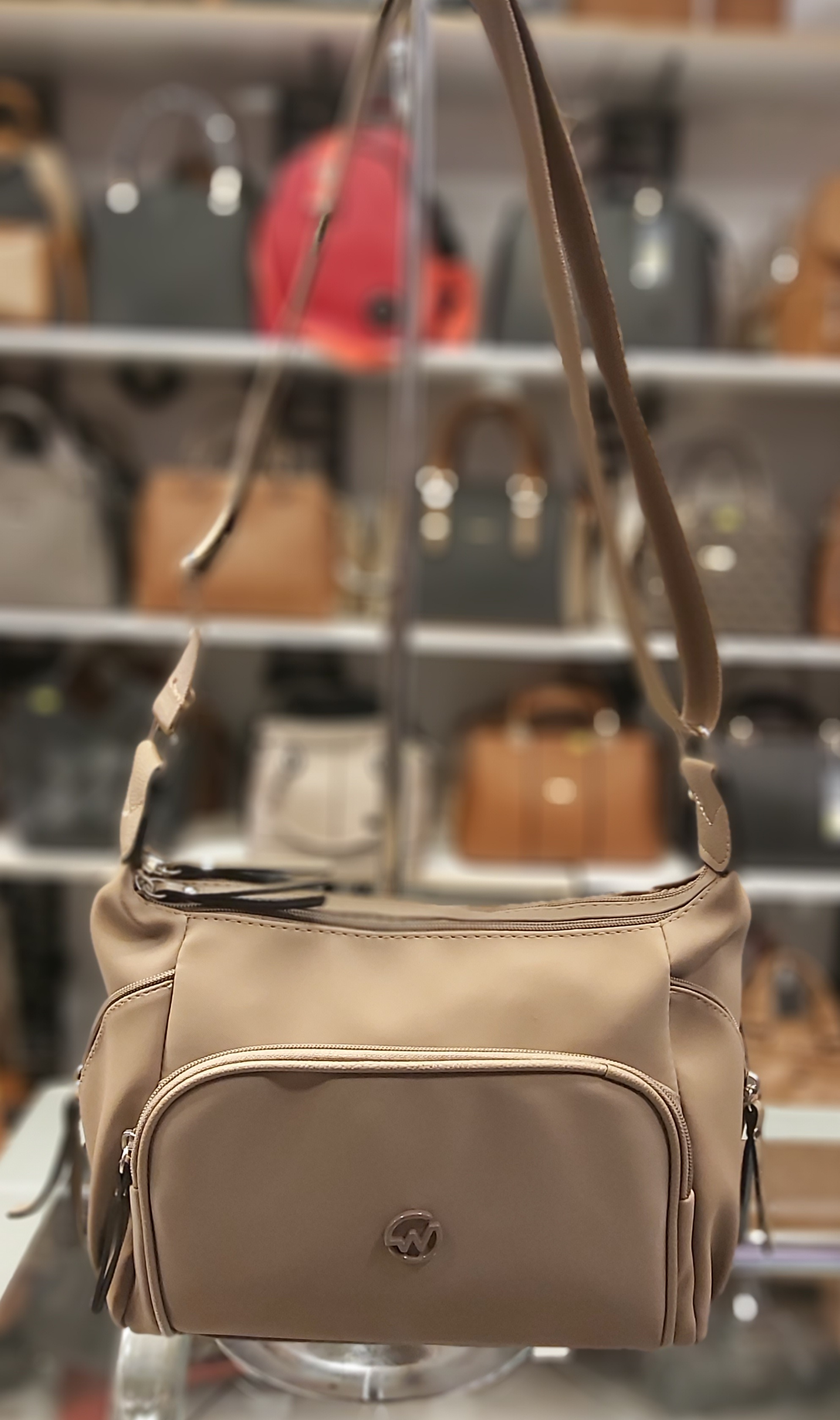 Bayan Saten Çapraz ve Kol Çantası