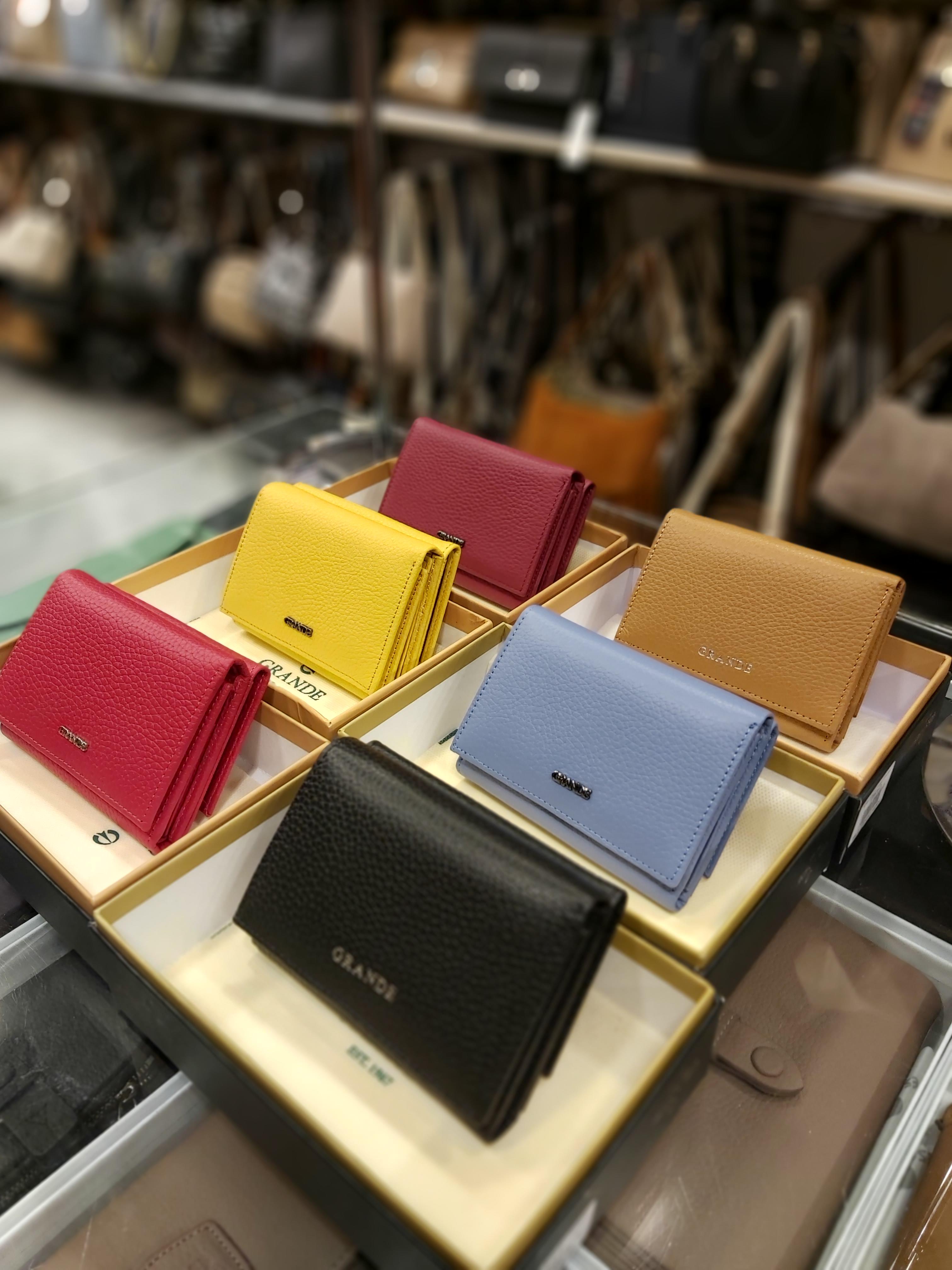 Bayan Hakiki Deri Cüzdan